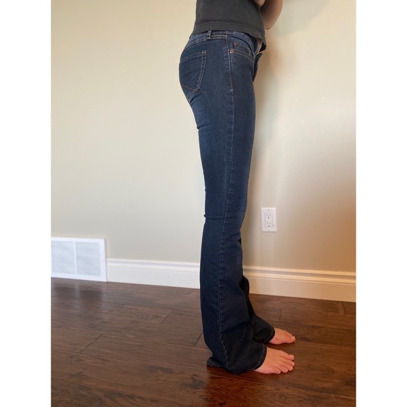 Dark blue flare jeans - Picture 2 of 4